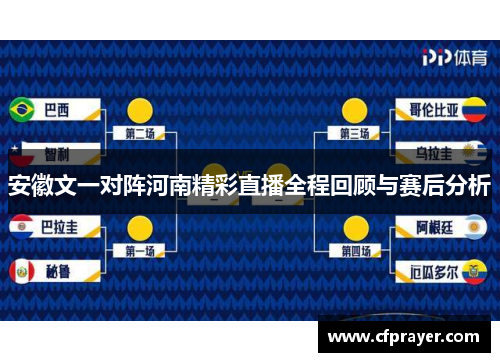 安徽文一对阵河南精彩直播全程回顾与赛后分析
