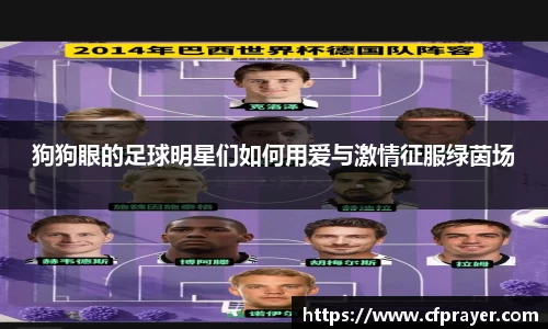 狗狗眼的足球明星们如何用爱与激情征服绿茵场